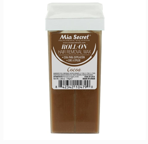 MIA SECRET ROLL-ON HAIR REMOVAL WAX- COCOA