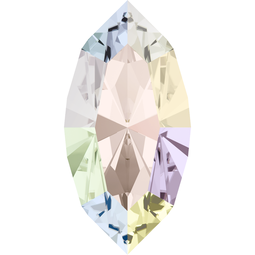 Swarovski Crystal #4228 Navatte Fancy Stone Crystal AB 10x5mm
