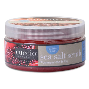 CUCCIO NATURALE POMEGRANATE & FIG SEA SALT SCRUB 8OZ