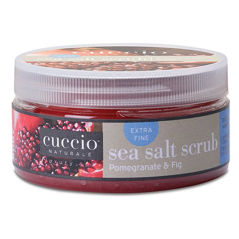 CUCCIO NATURALE POMEGRANATE & FIG SEA SALT SCRUB 8OZ