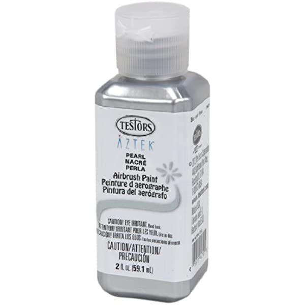 TESTORS AZTEK PEARL SILVER AIRBRUSH PAINT 2oz - 9471A