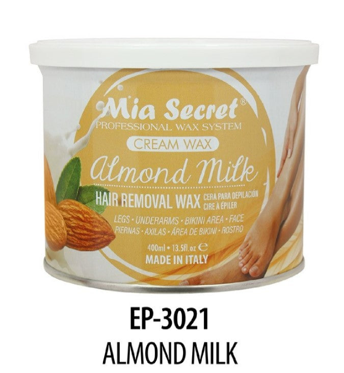 MIA SECRET GEL & CREAM HAIR REMOVAL WAX - ALMOND MILK