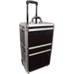 LOCKABLE LARGE ALUMINUM CASE ON WHEELS