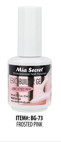 MIA SECRET BIO BUILDER GEL - FROSTED PINK