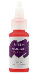 Medea Brick Red Nail Art Paint