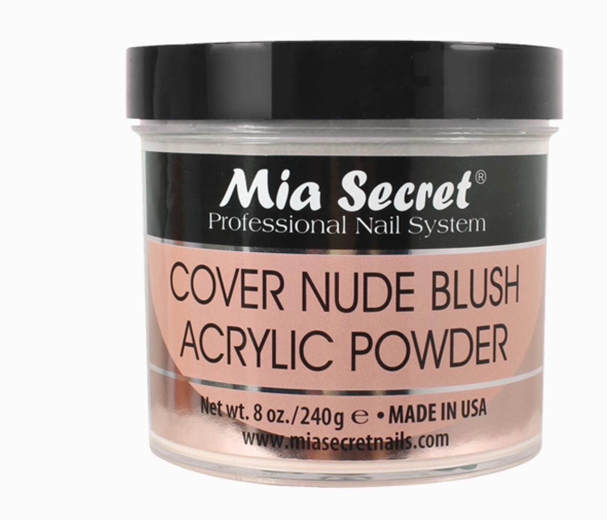 MIA SECRET COVER NUDE BLUSH ACRYLIC POWDER - 8OZ