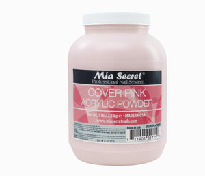 MIA SECRET COVER PINK ACRYLIC POWDER - 5LBS