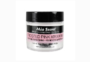 MIA SECRET FROSTED PINK ACRYLIC POWDER