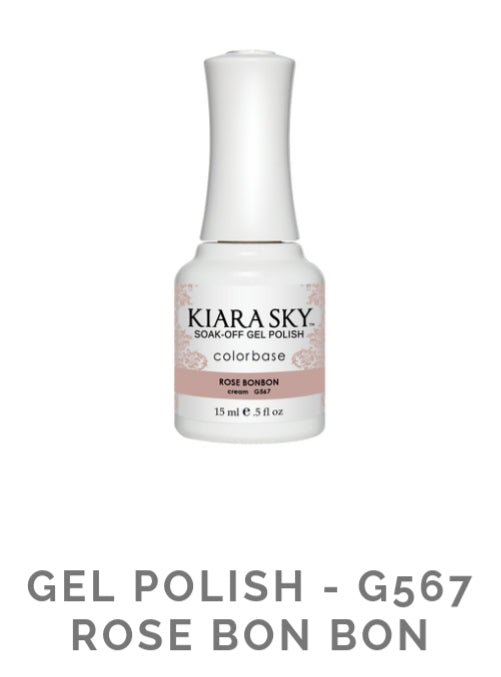 KIARASKY GEL POLISHES - G567 ROSE BON BON