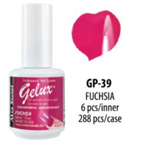 MIA SECRET GELUX GEL NAIL POLISH - GP-39 FUCHSIA