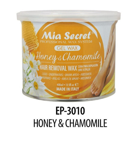 MIA SECRET GEL & CREAM HAIR REMOVAL WAX - HONEY AND CHAMOMILE