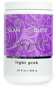 GLAM AND GLITS LIGHT PINK POWDER 20.8oz