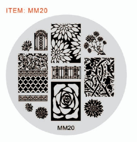 STAINLESS STEEL DISC PATTERN MM20