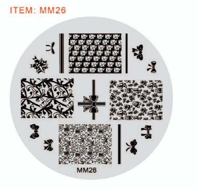 STAINLESS STEEL DISC PATTERN MM26