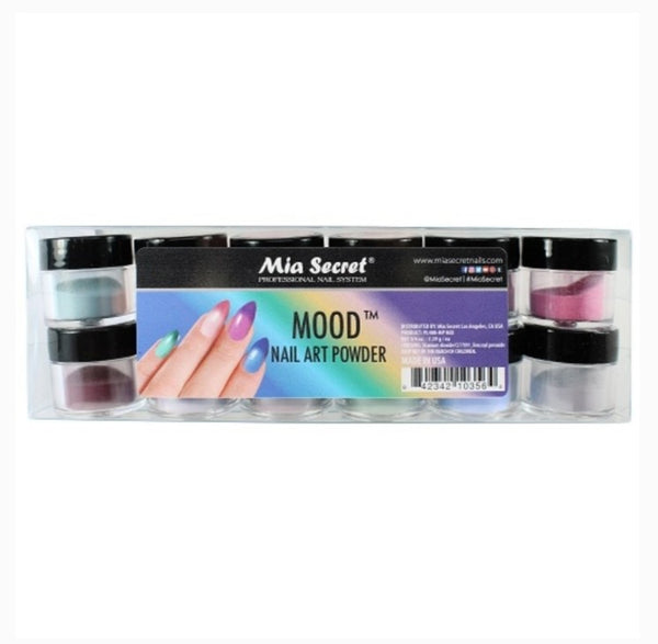 MIA SECRET ACRYLIC NAIL ART POWDER COLLECTION 12PK