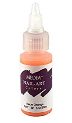 Medea Neon Orange Nail Art Paint