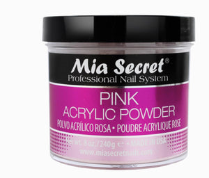 MIA SECRET PINK ACRYLIC POWDER - 8OZ