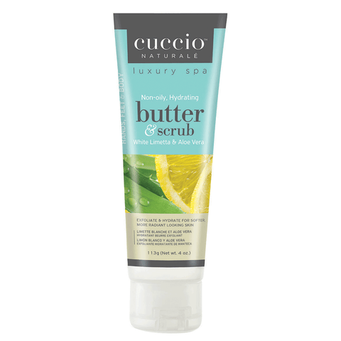 CUCCIO BUTTER & SCRUB WHITE LIMETTA & ALOE VERA