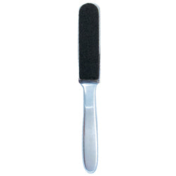 SE STAINLESS STEEL FOOT FILE WITH 40 REPLACEMENT PADS