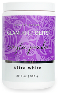 GLAM AND GLITS ULTRA WHITE POWDER 20.8oz