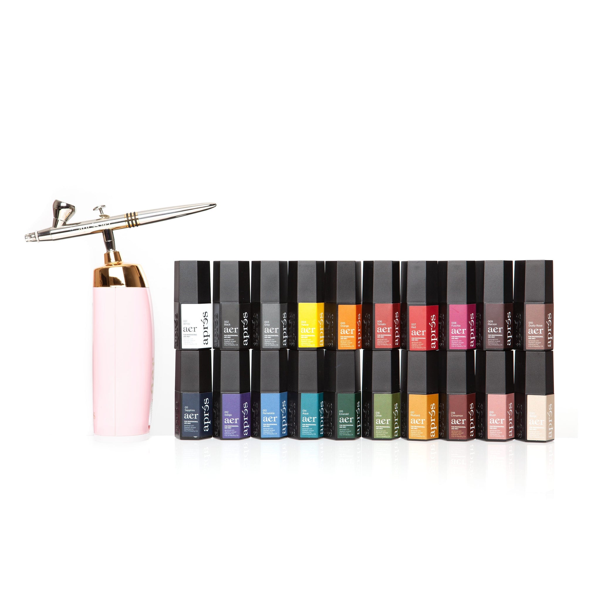 APRES AER GEL AIRBRUSH SYSTEM - PINK