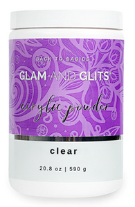GLAM AND GLITS CLEAR POWDER 20.8oz