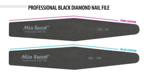 MIA SECRET BLACK NAIL FILE