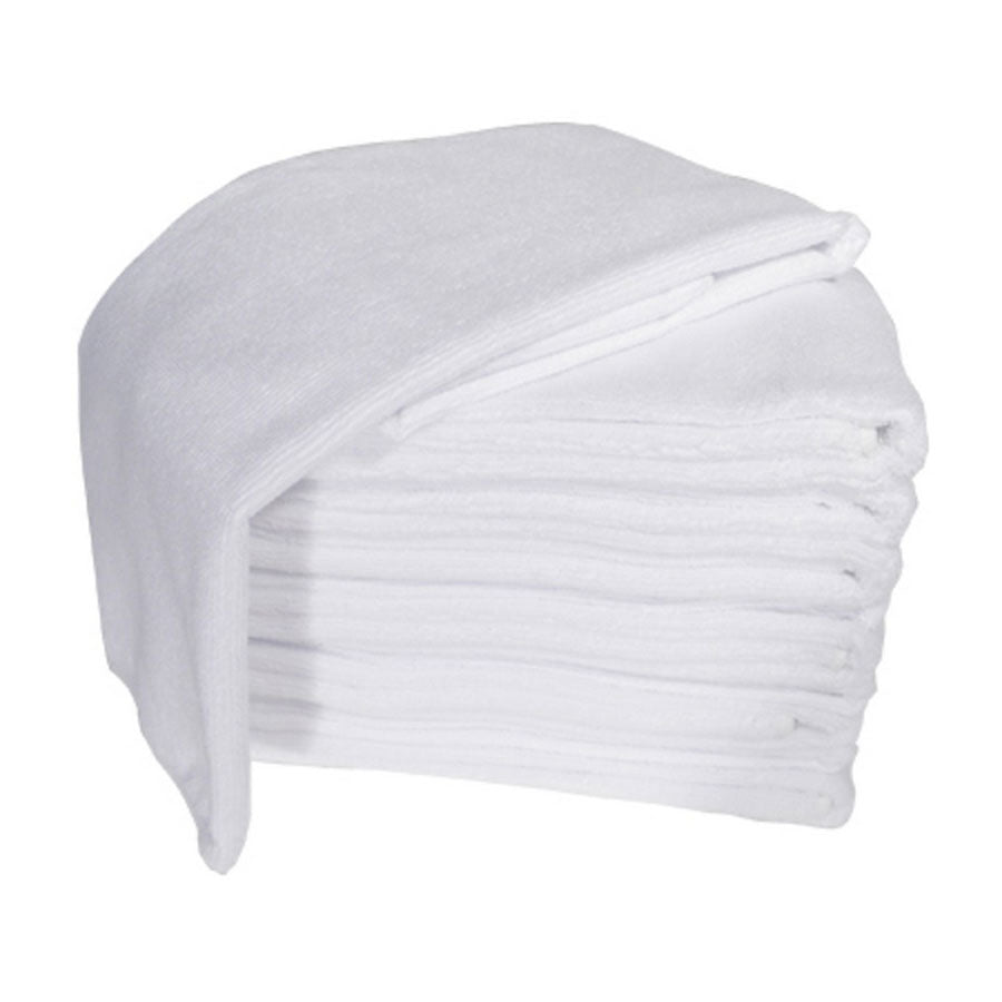SOFT'N STYLE MICROFIBER TOWELS - WHITE