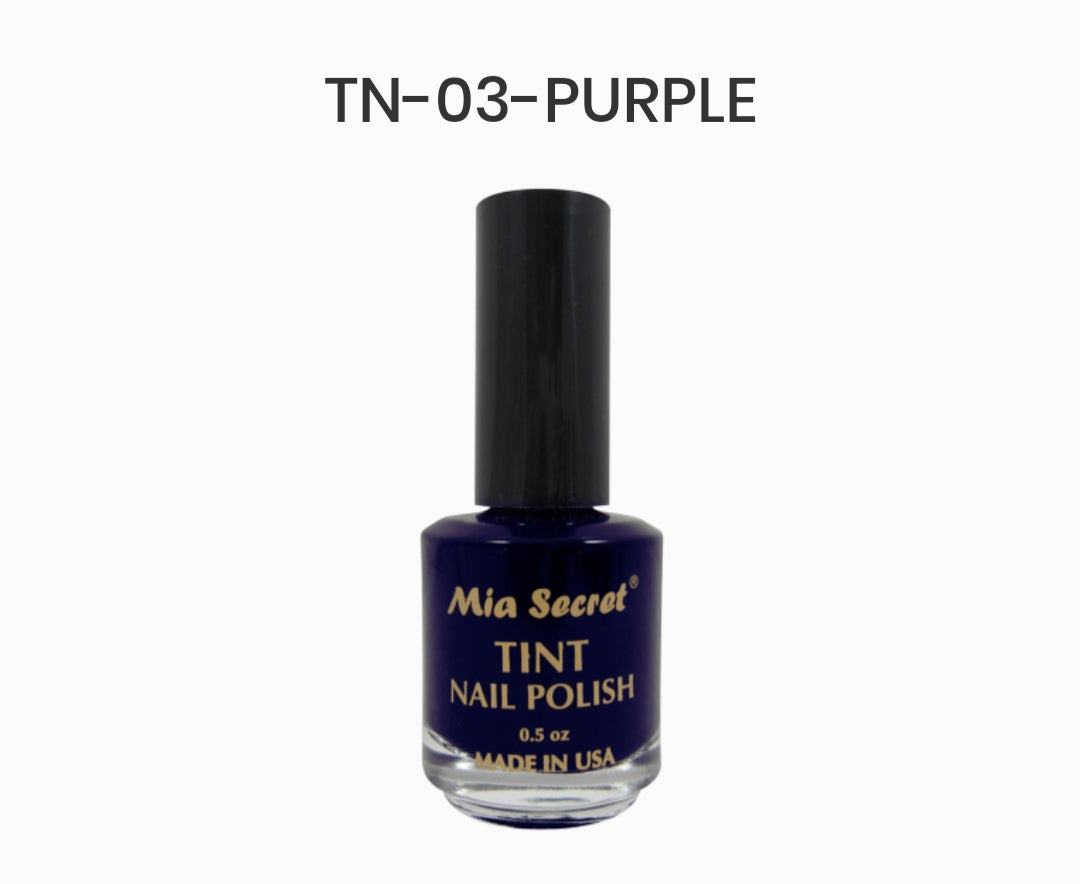 MIA SECRET TINT NAIL POLISH - PURPLE - 0.5 oz