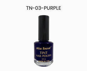 MIA SECRET TINT NAIL POLISH - PURPLE - 0.5 oz