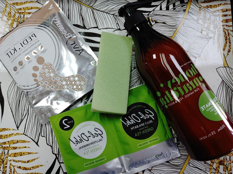 AVRY SPECIAL (PEDI KIT-PUMICE BAR- JELLY PEDI - LOTION)