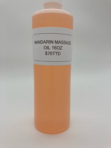 BE MASSAGE OIL MANDARIN MASSAGE OIL 16OZ
