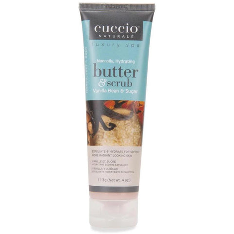 CUCCIO BUTTER & SCRUB VANILLA BEAN & SUGAR 4OZ